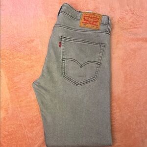 Levi's Gray regular taper Jeans Classic Style
